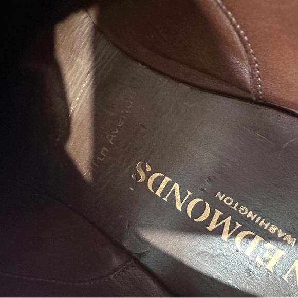 Allen Edmonds Fifth Avenue Shoes Men's 11B Brown Cap-Toe Oxford Leather 5745 - Picture 6 of 9